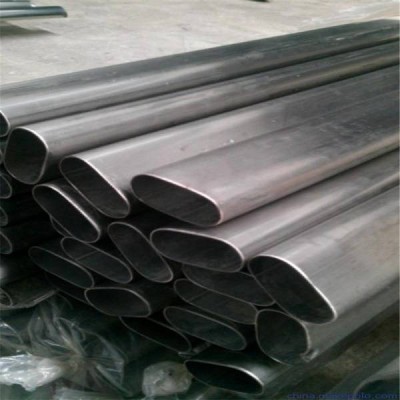 Galvanized Flat Oval mild carbon steel tube