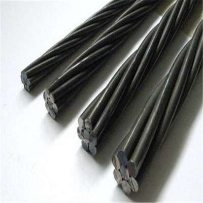 China 11.11mm 1*7 wire high tensile low relaxation PC strand